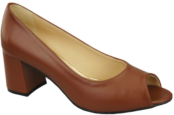 Women's Shoes PEEP TOE  Natural leather 192 ElitaBut