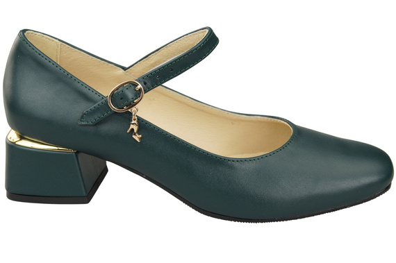 Women's shoes Pumps with a strap, natural leather 202 ElitaBut