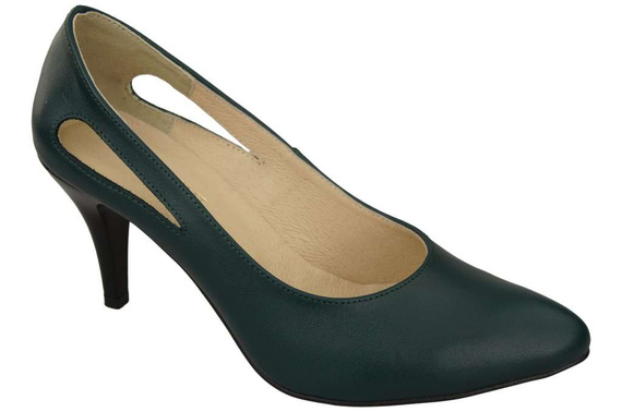 Women's shoes Pumps Natural leather 166 ElitaBut