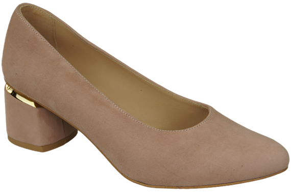 Women's footwear Women's pumps Suede leather 143 ElitaBut