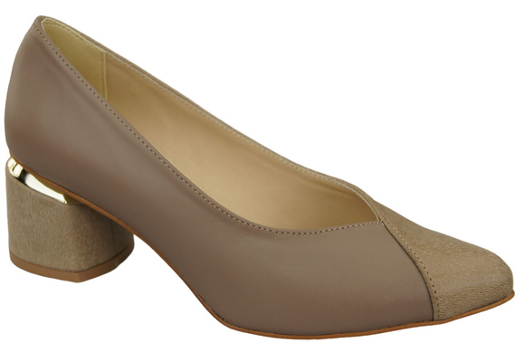 Women's shoes Pumps Natural leather 191 ElitaBut