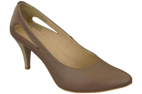 Women's shoes Pumps Natural leather 166 ElitaBut