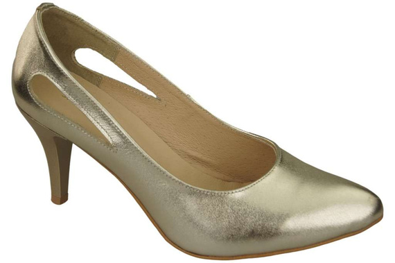 Women's shoes Pumps Natural leather 166 ElitaBut