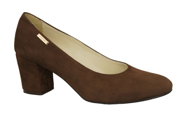 Women's Shoes Pumps Natural Leather Suede 125 ElitaBut