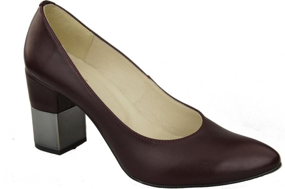 Women's shoes Pumps Natural leather 144 ElitaBut