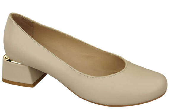 Women's shoes Pumps Natural leather 159 ElitaBut