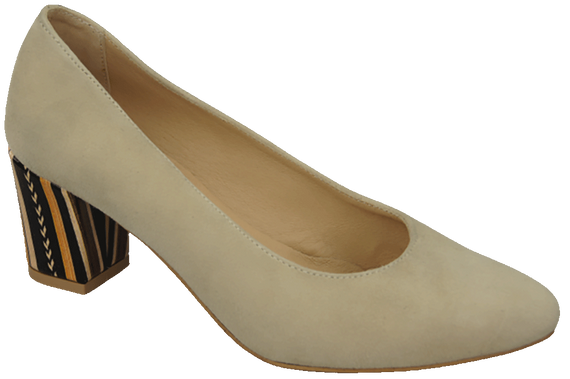 Women's footwear Women's pumps Suede leather 158 Z ElitaBut