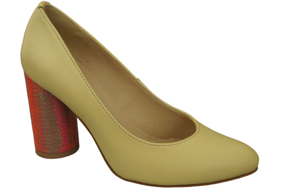 Women's shoes Pumps Natural leather 194 ElitaBut