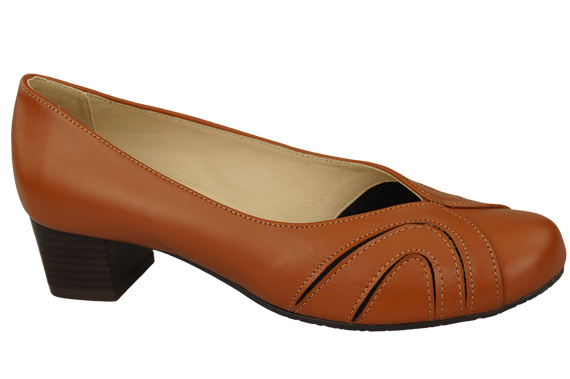 Women's shoes Pumps natural leather 786 ElitaBut