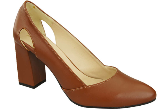 Women's shoes Pumps Natural leather 184 ElitaBut