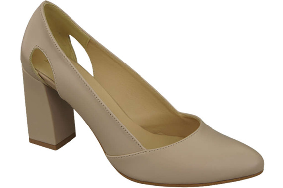 Women's shoes Pumps Natural leather 184 ElitaBut