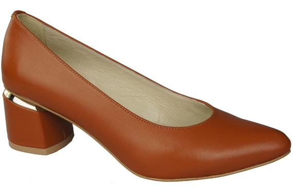 Women's shoes Pumps Natural leather 143 ElitaBut