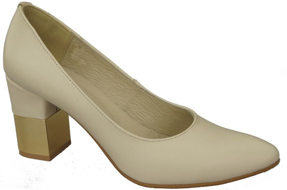 Women's shoes Pumps Natural leather 144 ElitaBut