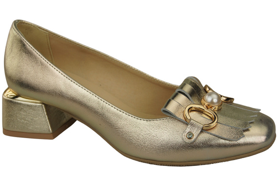 Women's shoes Pumps Natural leather 195 ElitaBut