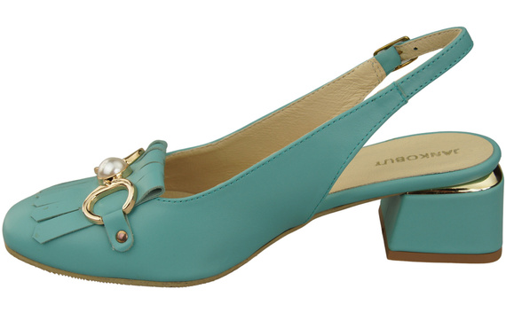 Women's Shoes Sandals Decorated with Fringes Natural Leather 208 ElitaBut