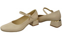 Women's shoes Pumps with a strap, natural leather 202 ElitaBut