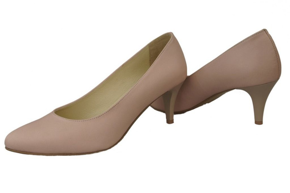 Women's Shoes Pumps 825 natural leather ElitaBut