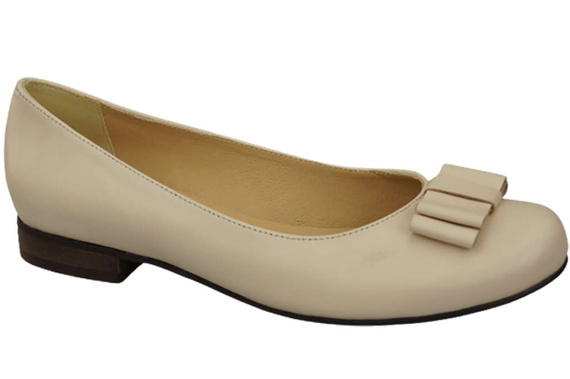 Women's Ballerinas Shoes Natural Leather 702 ElitaBut